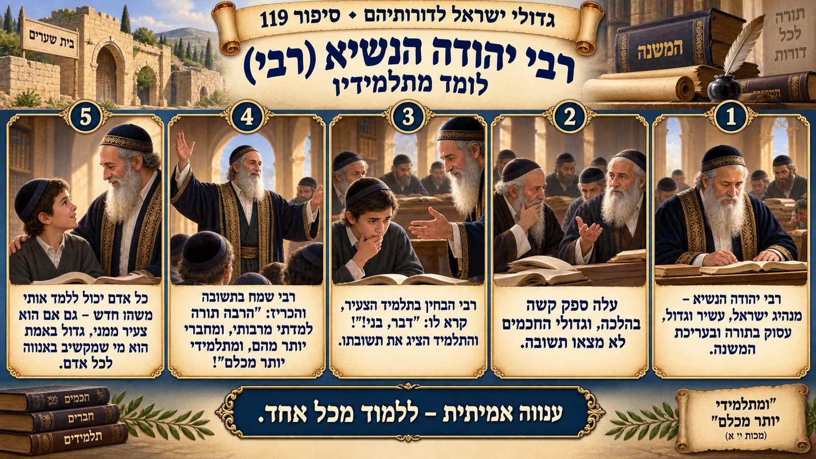 תמונת סיכום — רבי יהודה הנשיא (רבי): רבי יהודה הנשיא (רבי)